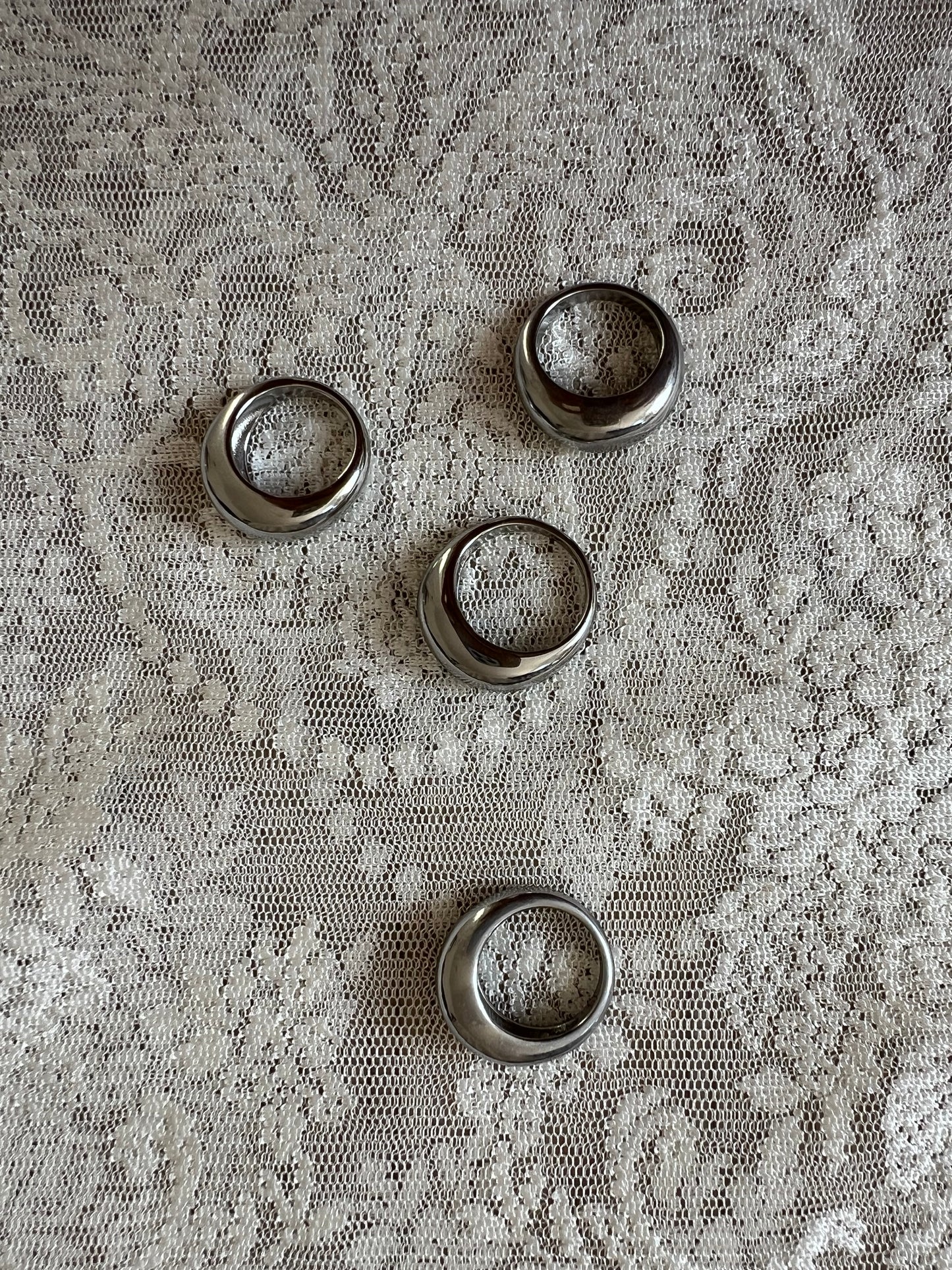 Silver rings